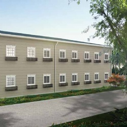 steel frame:dormitory building
