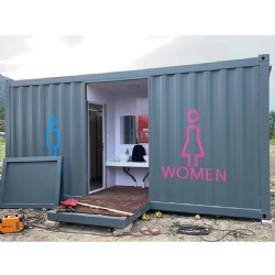 prefab shower and toilet
